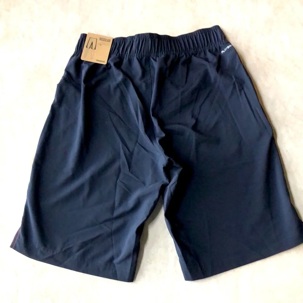 Reebok Men’s PlayDry Classic Cut for Built-In Performance Workout Shorts Size S